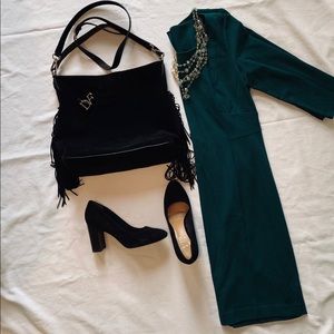 Emerald Green Work Dress